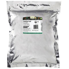 Organic Comfrey Leaf, Cut & Sifted , 16 oz (453 g)