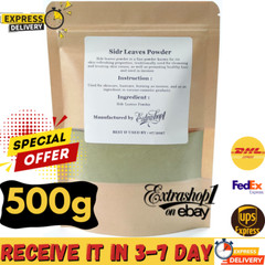 Premium Sidr Powder 500g / 1.1lbs for Skin, Hair & Health – مسحوق ورق السدر