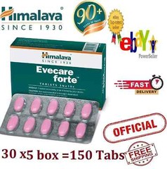 5 X Himalaya Evecare Forte 150 Tabs For Women Wellness Exp March 2028
