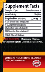 bodybuilding gainer – NITRIC OXIDE 3600mg – l-arginine nitric oxide – 3 Bottles