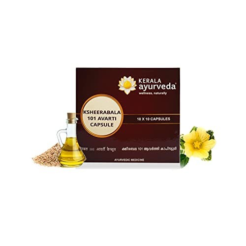 Kerala Ayurveda Ksheerabala 101 Avarti 100 Capsules Joint Wellness Free shipping