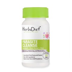 Parasite Cleanser Capsules Natural Detox Cleanse | Wormwood, Black Walnut, Clove