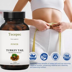 Turkey Tail Capsules 500mg Supports Digestion,Immunity,Gut Health 90 Capsules