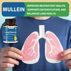 Lung Cleanse Advanced Complex Capsules – Detox, Lung & Respiratory Health