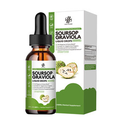 Pure Soursop Bitters Liquid Drops 1800MG Digestive Support & Immune Health