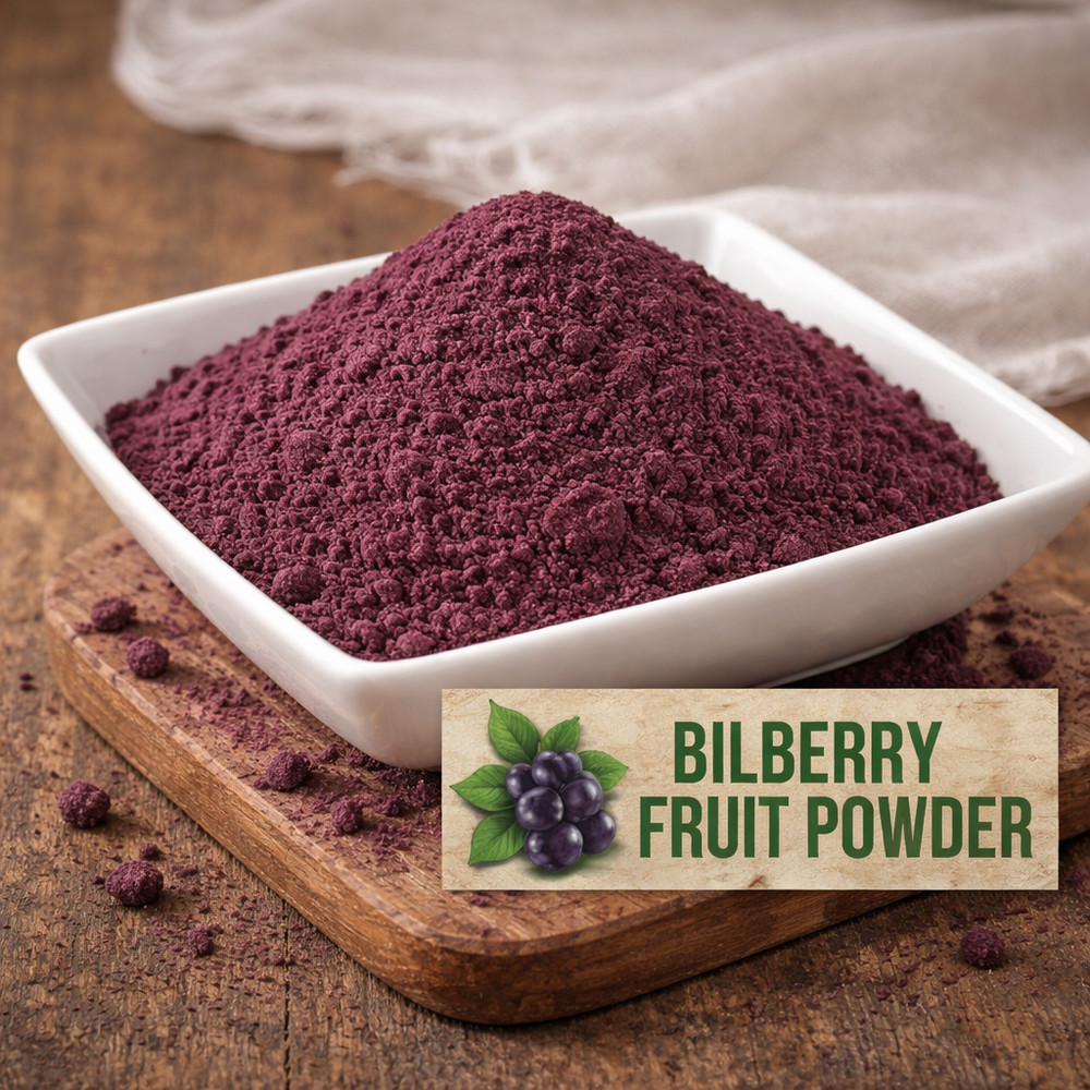 Bilberry Fruit Powder | Vaccinium myrtillus | Dried Berries | Raw Botanical USA