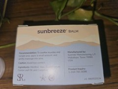 (2)Sunrider SunBreeze BALM(.19oz )Soothing Pain Relief EXP09/17/27 NEW PACKAGING