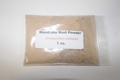 1 oz. Mandrake Root Powder (Podophyllum peltatum)