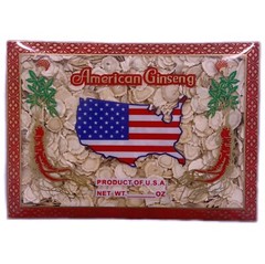 4oz American Ginseng Slice Root Small Thin Ginseng Slice Circle With Box 美国花旗参片
