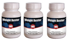 Weight Buster Anti Obesity & Weight Managemen Protocol 3 Bottles- (Capsule 60X3)
