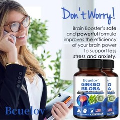 Ginkgo Biloba Improve Blood Circulation Improves Memory Brain Function 120 Pills