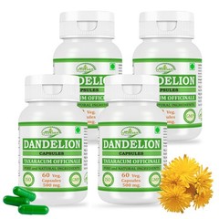 Dandelion (Taraxacum officinale) Capsules Herbal Supplement Pack 240 Veg Capsule