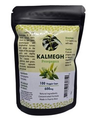 Kalmegh capsules 600mg by Prorganics