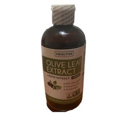 Olivo Extracto Líquido de Hoja 1500mg | 20% Oleuropeína | 48 Porciones | 8 fl oz
