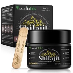 100% Pure Organic Himalayan Shilajit, Soft Resin, Extremely Potent, Fulvic Acid