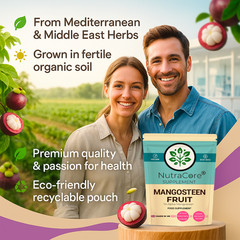 Mangosteen Fruit Capsules 550mg, (1%Alpha-Mangostin)Weight Control-90 capsules