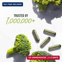 50MG Sulforaphane Supplement from Broccoli Sprouts | NRF2 Activation, Cellular H