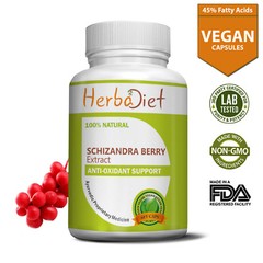 Schizandra Berry Extract Capsules Schisandra Chinesis Schisandrins Herbal Detox