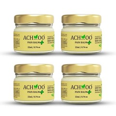 Achoo Pain Balm Plus For Knee, Joint, Muscles 22ml Each Set Of 4 R070
