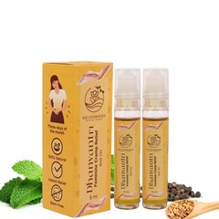 Go Ayurveda Dhanvantri Feminine Cramp Relief Roll On 9ml Each Pack Of 2 g326
