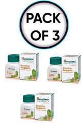 3X Himalaya Wellness Shuddha Guggulu 180 Tablet