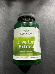 Swanson Olive Leaf Extract Extra Strength 120 Cap