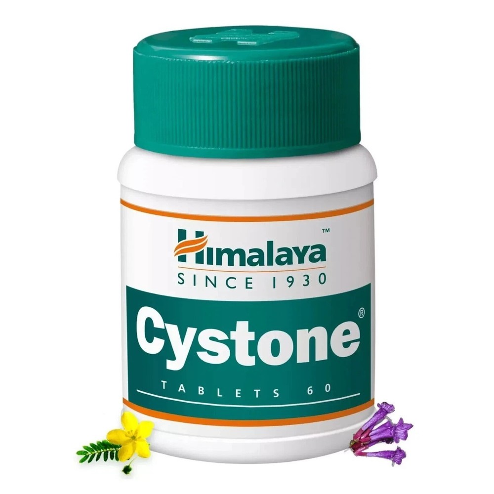 Himalaya Cystone 60 Tabs For Kidney Stone & Urinary Infection Free Shipping