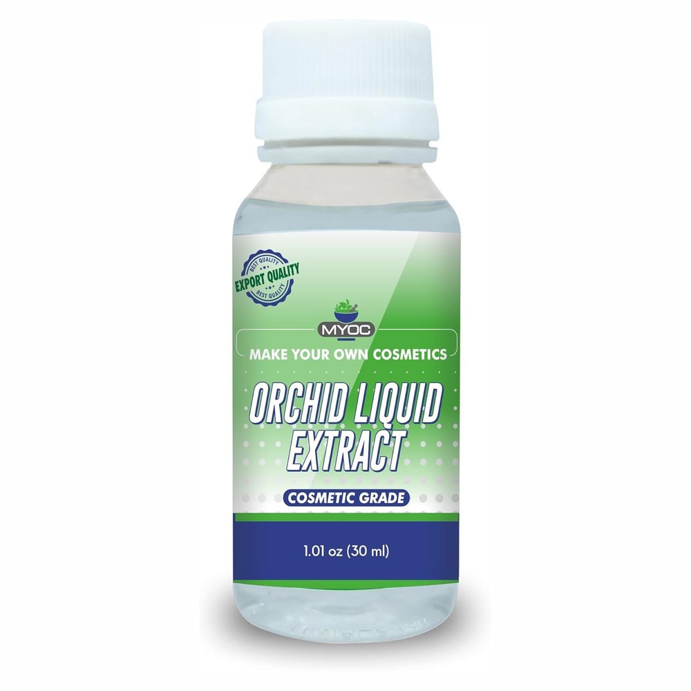 Orchid Liquid Extract 1.01oz & 4Oz Cosmetic Grade Botanical for Skin &Hair Care,