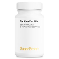 Supersmart – Bacillus Subtilis 3 Billion CFU per Day 60 Count (Pack of 1)
