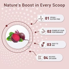 2 LB Organic Beet Root Powder Raw Non GMO Pure Beta Vulgaris Nitric Oxide Booste