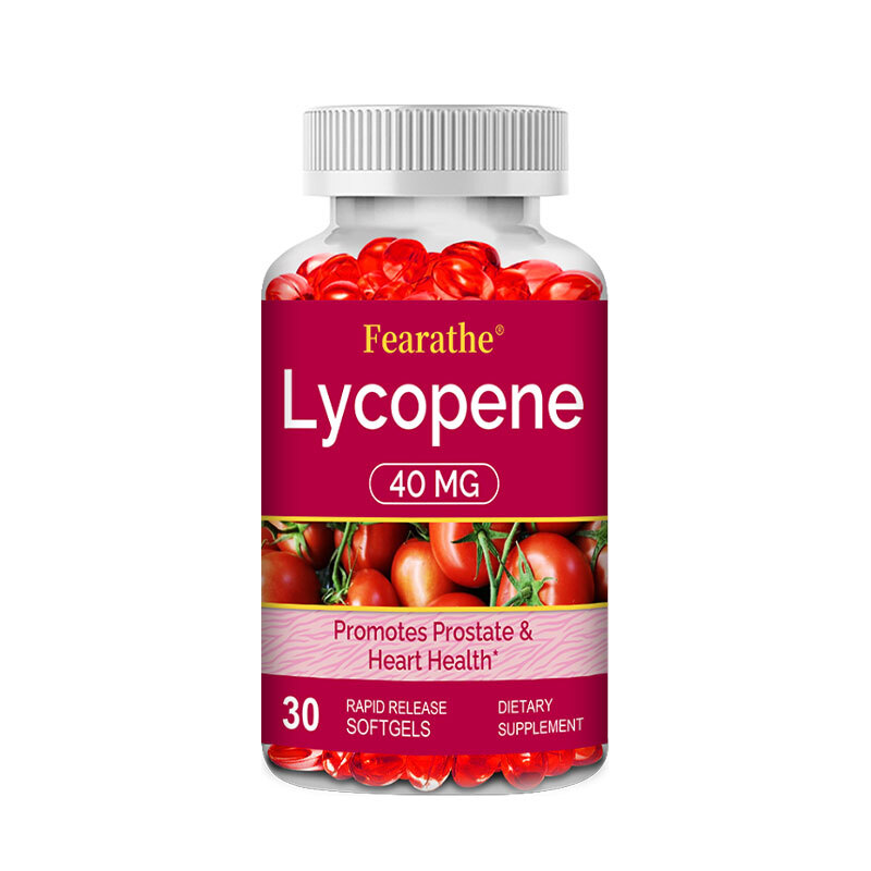Lycopene Softgels 40mg High Protency Heart & Prostate Health Support