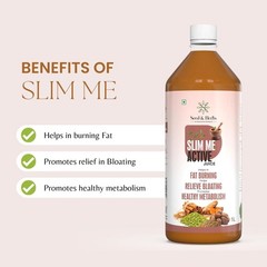 Seed & Herbs Slim Me Active Juice 1L Herbal Ayurvedic Wellness Drink No Sugar FS
