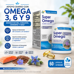 Super Omega 3-6-9 Fish Oil 90 Softgels Heart Brain Joint Health Supplement