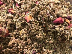 No.42 Mix – Organic Mullein Catnip Leaf Flowers Rose Skullcap Lobelia – 1 Ounce