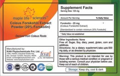 Coleus Forskohlii (20%Forskolin) ExtractPure & high quality