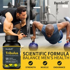 Tribulus 1000mg per serving Minimum 95% Saponins Extract 30 To 120 Capsules