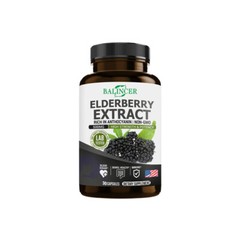 Elderberry Extract Rich in Anthocyanins 500mg High Strength and Potency