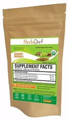 Organic Triphala Powder Churna 100% Pure Natural Premium Quality Aids Digestion