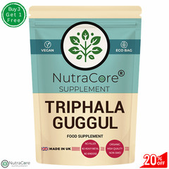 ”Triphala+Guggul” Caps 5500mg-Weight Control & Cholesterol-100%Natural-180Caps