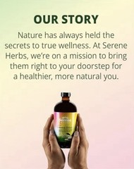 Serene Herb Exotic Soursop Bitters Liquid Gut Health Detox Lasting Vitality 16oz