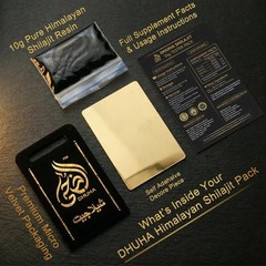 Pure Shilajit from Himalaya, Soft Resin, Extremely Potent, Natural Fulvic Acid