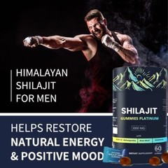 100% Shilajit Gummy Platinum-Shilajit Gummies Pure Himalayan Platinum Shilaji…