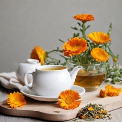 Calendula Flower Petals 100% Natural Dried Apothecary Herbal Herbalism 2oz USA