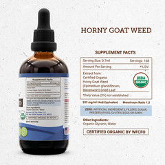 Secrets Of The Tribe Horny Goat Weed Tincture Alcohol-FREE