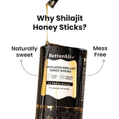 Pure Himalayan Shilajit Resin Sticks Infused With Organic Honey Natural Energy.