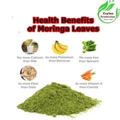 Organic Moringa Leaves Whole Dried Natural Moringa Oleifera Herbal Leaf