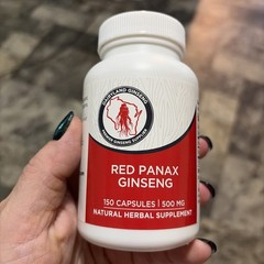 Dairyland Ginseng Red Panax Ginseng 150 Capsules New Sealed