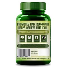 Himalayan Organics Plant Based DHT Blocker For Men And Women – 60 Veg Capsules