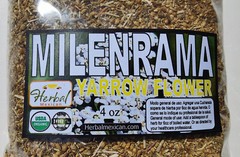 4oz Milenrama hierba te – yarrow herb & flower c/s – organic yarrow herbal tea