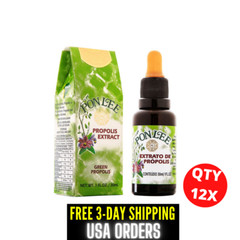 Propolis Extract PON LEE SUNYATA Brazilian Green 12 Bottles x 30 mL